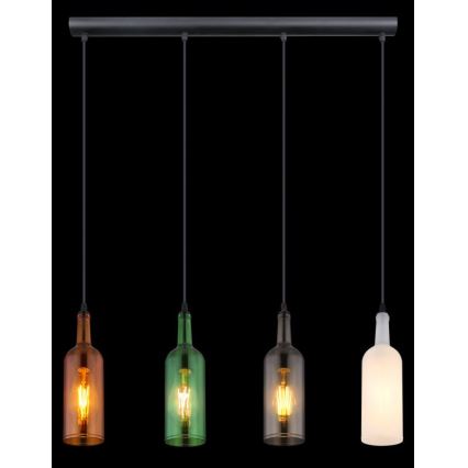 Globo - Csillár zsinóron 4xE27/8W/230V