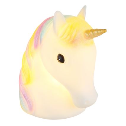 Globo - LED gyerekszoba éjjeli lámpa LED/1W/230/4,5V 3xAA unikornis