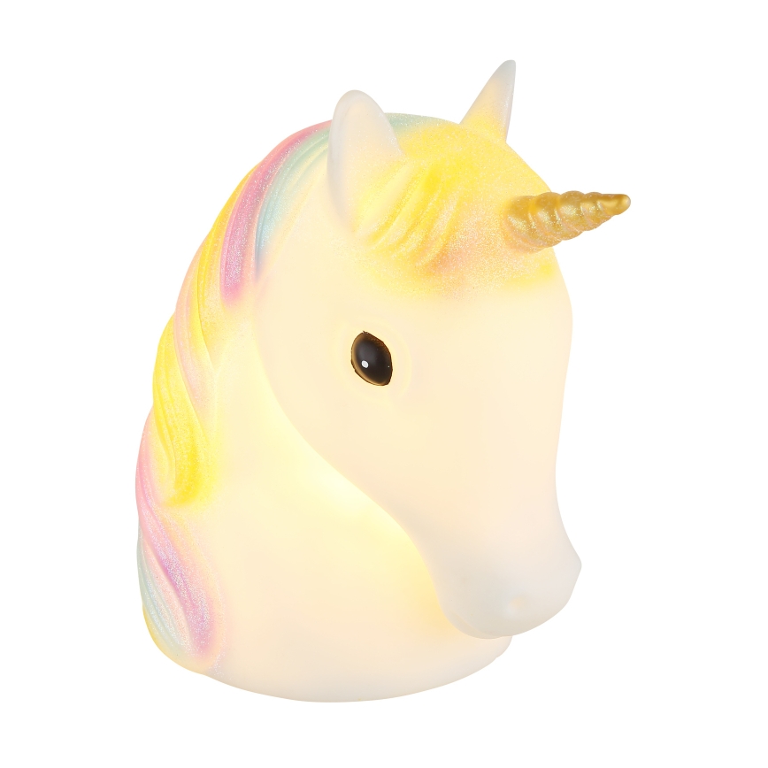 Globo - LED gyerekszoba éjjeli lámpa LED/1W/230/4,5V 3xAA unikornis