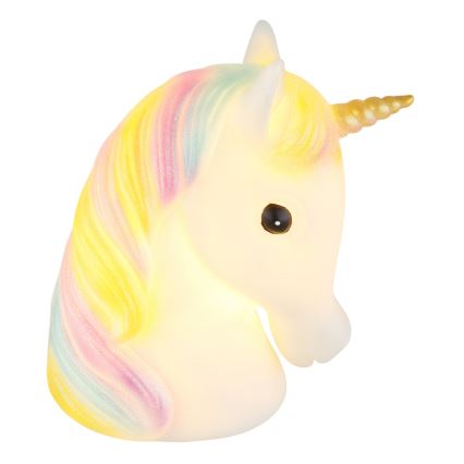 Globo - LED gyerekszoba éjjeli lámpa LED/1W/230/4,5V 3xAA unikornis