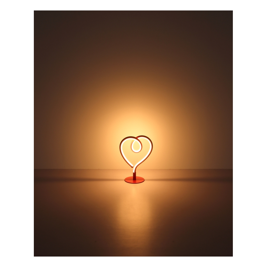 Globo - LED Asztali lámpa LED/6W/230V piros