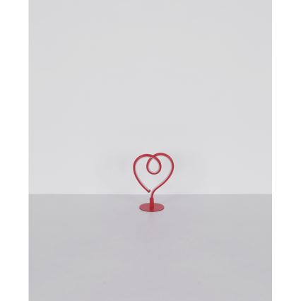 Globo - LED Asztali lámpa LED/6W/230V piros