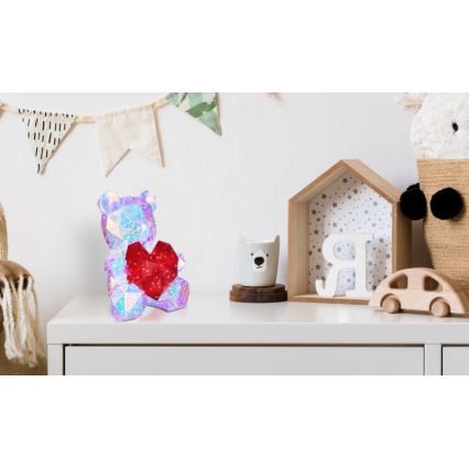 Globo - LED asztali dekoráció LED/6W/5V USB medve