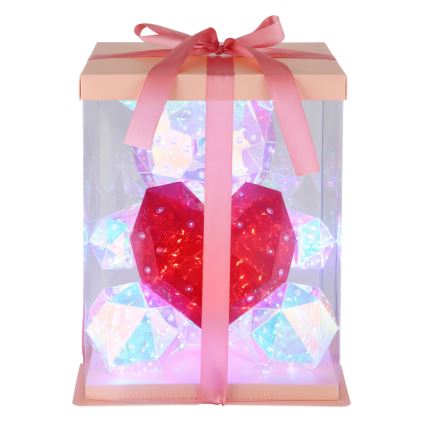 Globo - LED asztali dekoráció díszdobozban LED/6W/5V USB maci