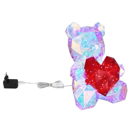 Globo - LED asztali dekoráció díszdobozban LED/6W/5V USB maci