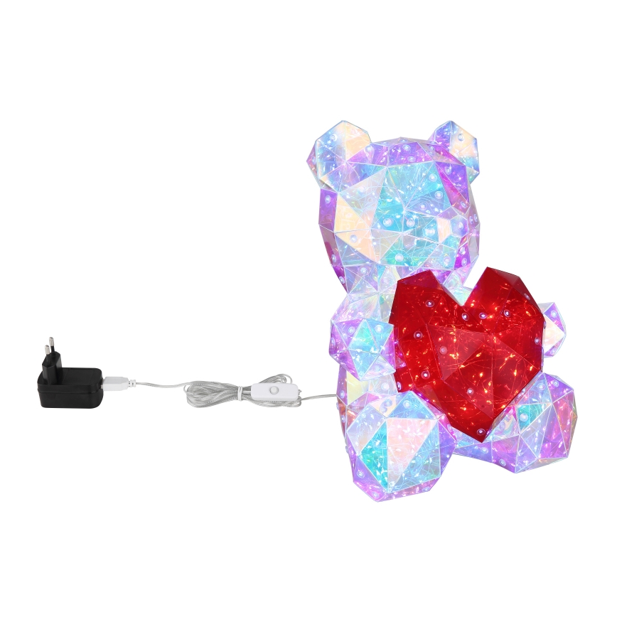 Globo - LED asztali dekoráció díszdobozban LED/6W/5V USB maci