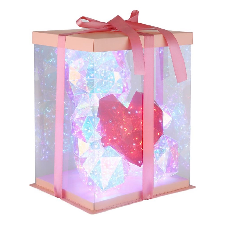 Globo - LED asztali dekoráció díszdobozban LED/6W/5V USB maci