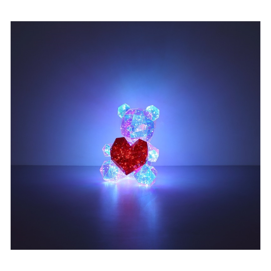 Globo - LED asztali dekoráció díszdobozban LED/6W/5V USB maci