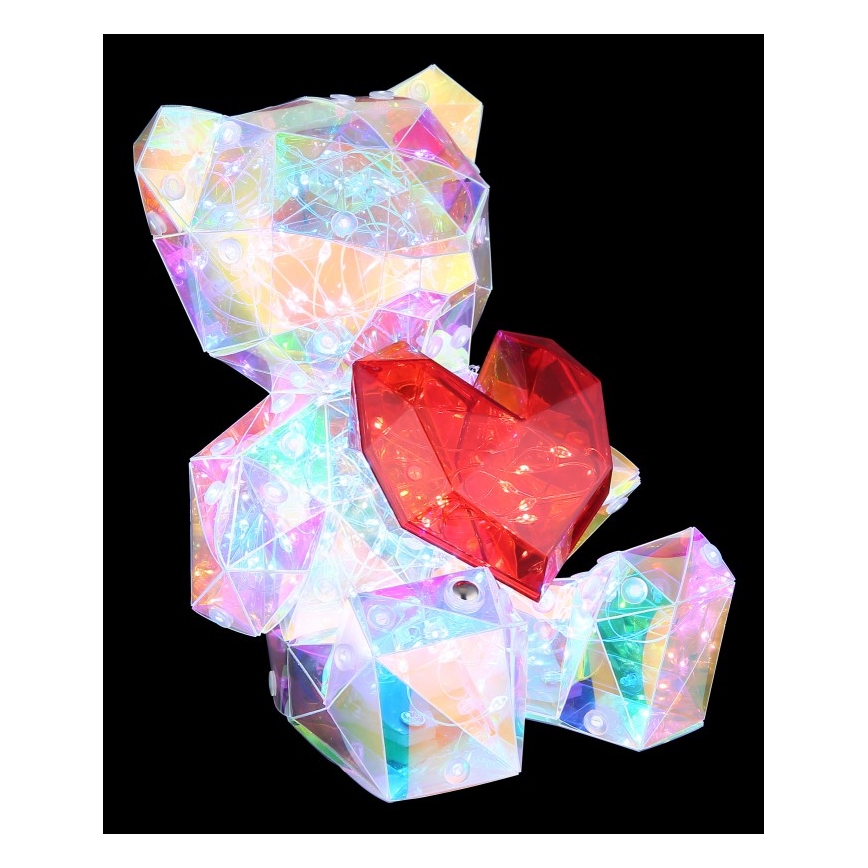 Globo - LED állítható fényerejű, tölthető asztali dekoráció LED/3W/5V 1200 mAh medve