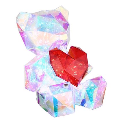 Globo - LED állítható fényerejű, tölthető asztali dekoráció LED/3W/5V 1200 mAh medve