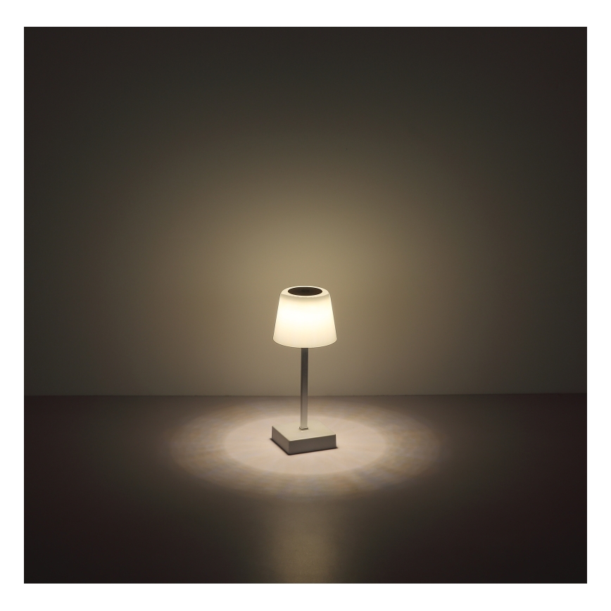 Globo - LED érintőkapcsolós asztali lámpa, állítható fényerővel LED/2W/5V 3000/4500/6500K 800 mAh bézs