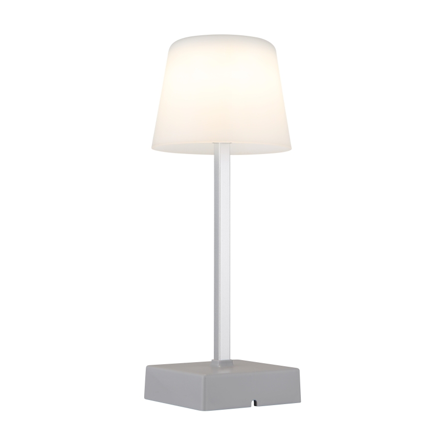 Globo - LED érintőkapcsolós asztali lámpa, állítható fényerővel LED/2W/5V 3000/4500/6500K 800 mAh ezüst