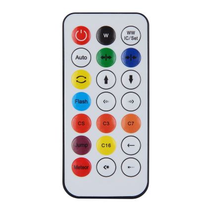 Globo - LED RGB állítható fényerejű állólámpa LED/7W/5V + távirányító