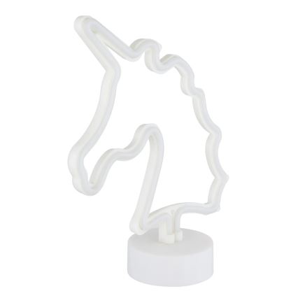 Globo - LED neon asztali dekoráció LED/2W/3xAA unikornis