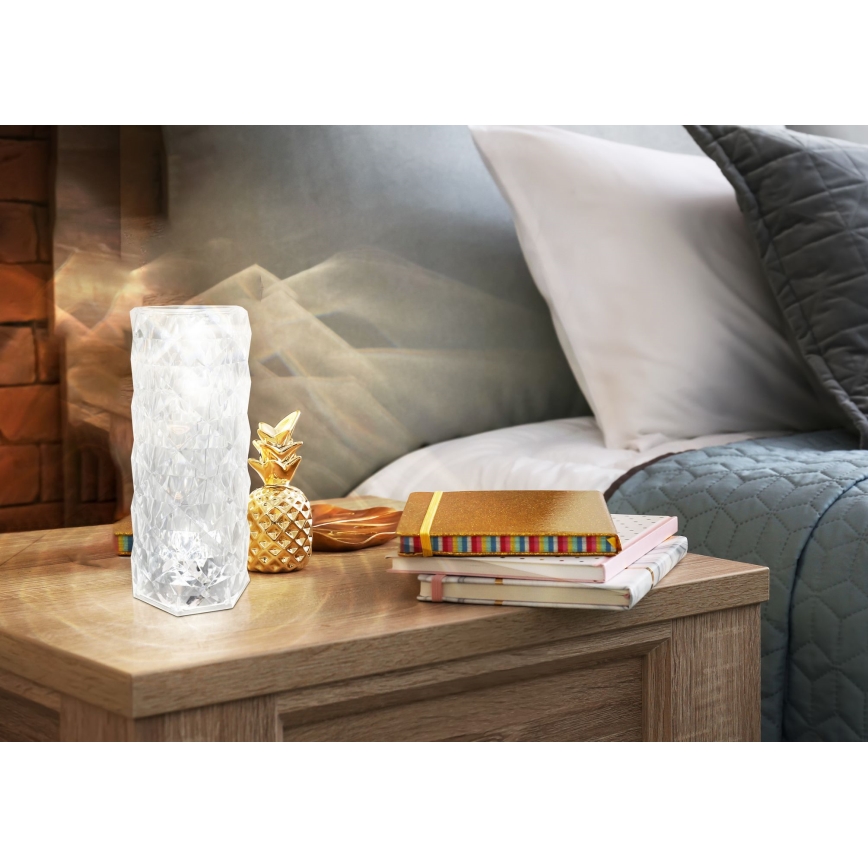 Globo - LED érintős asztali lámpa, állítható fényerővel LED/1W/5V 2700/4000/6500K 800 mAh