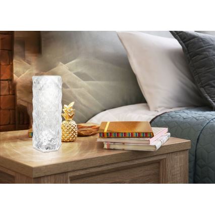 Globo - LED érintős asztali lámpa, állítható fényerővel LED/1W/5V 2700/4000/6500K 800 mAh