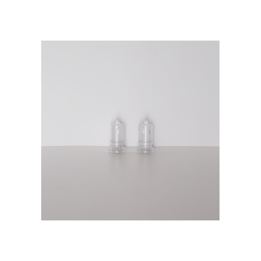 Globo - KÉSZLET 2x LED Gyertya LED/0,25W/3xLR1130