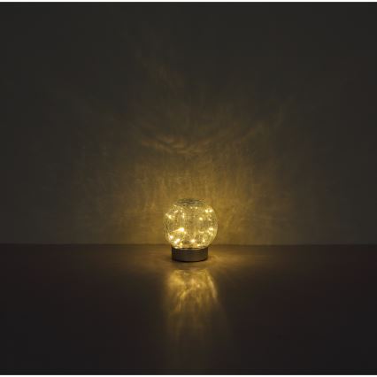 Globo - LED dekoratív újratölthető asztali lámpa 25xLED/0,06W/5V 600 mAh IP44