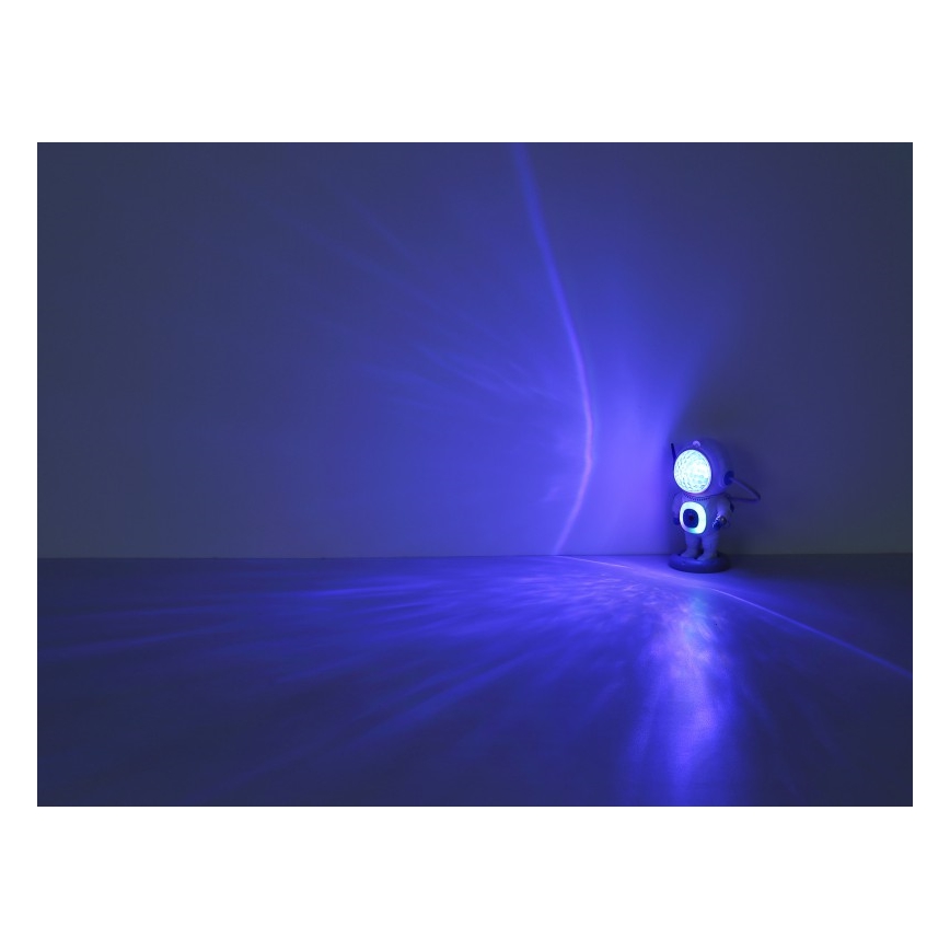 Globo - LED RGB Asztali lámpa LED/6W/5V űrhajós fehér