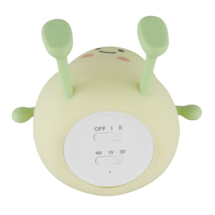 Globo - LED RGBW, fényerőszabályozható, újratölthető gyermek éjjeli lámpa LED/2W/5V 1200 mAh, mangó