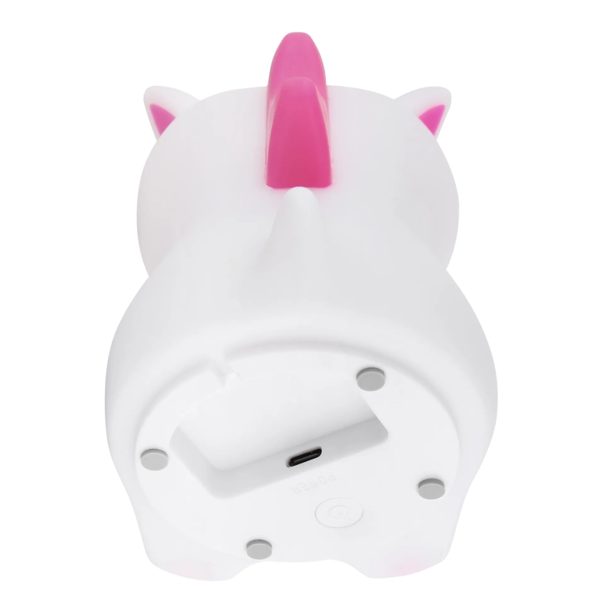 Globo - LED RGBW fényerőszabályozható, újratölthető gyerekeknek szánt éjszakai lámpa LED/1,5W/5V 1200 mAh unikornis