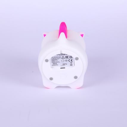 Globo - LED RGBW fényerőszabályozható, újratölthető gyerekeknek szánt éjszakai lámpa LED/1,5W/5V 1200 mAh unikornis