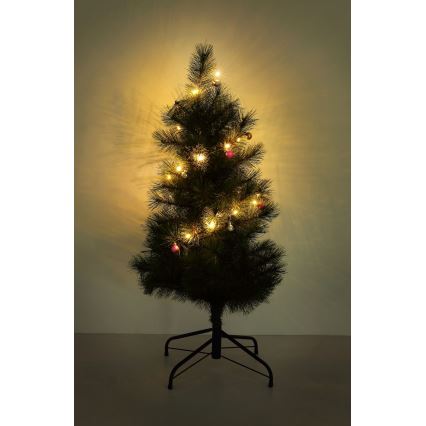 Globo - LED  fényfüzér 20xLED/2xAA 2,2m meleg fehér