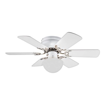 Globo 3070 - Mennyezeti ventilátor FORMENTERA 1xE27/60W/230V
