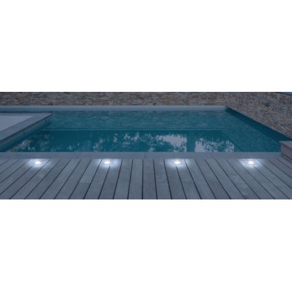 Globo - Bejárati lámpa 1xGU10/40W/230V IP67