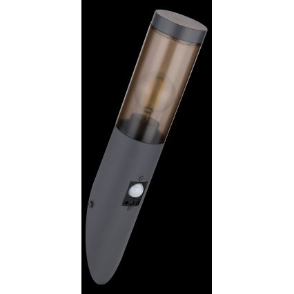 Globo - Kültéri fali lámpa érzékelővel 1xE27/15W/230V IP44