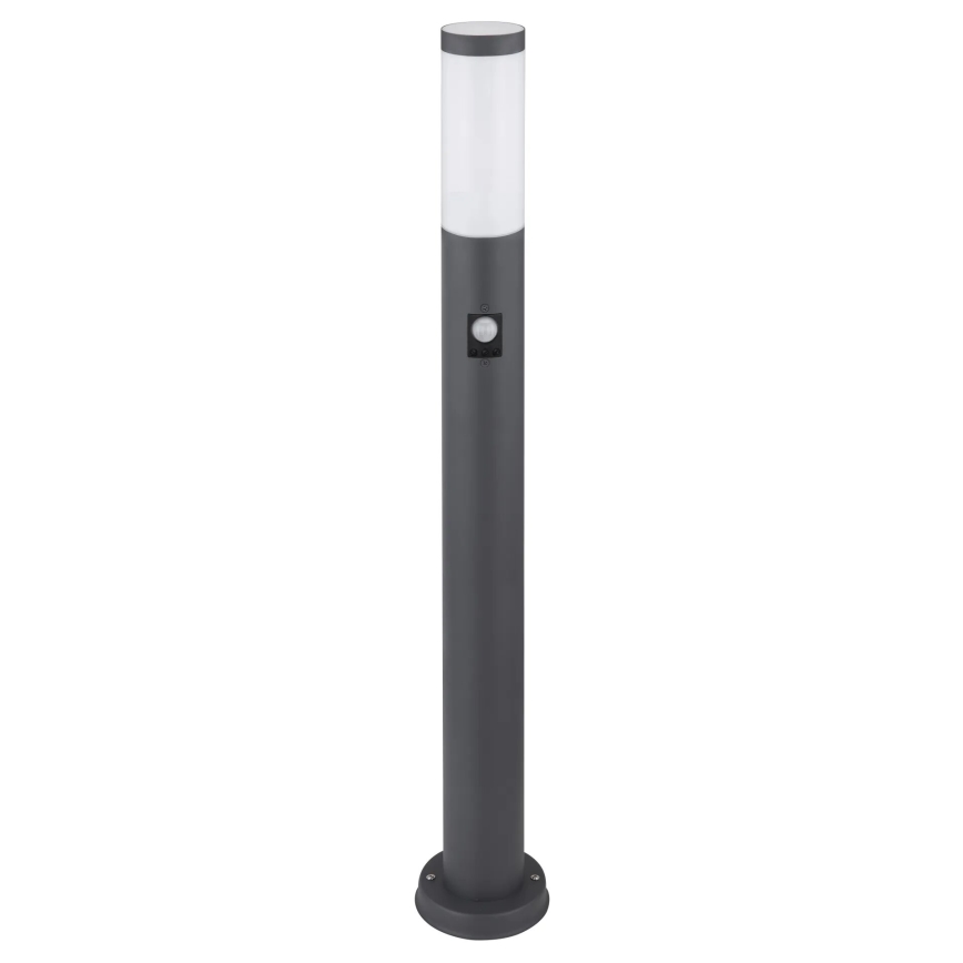 Globo - Kültéri érzékelős lámpa 1xE27/15W/230V IP44 80 cm antracit