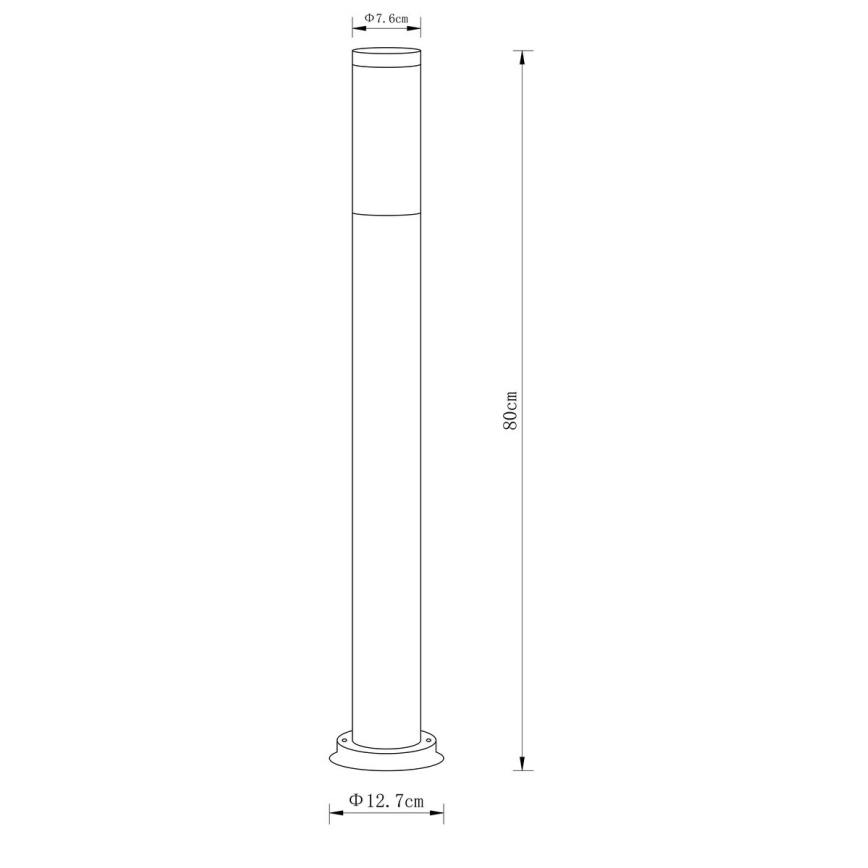 Globo - Kültéri lámpa 1xE27/23W/230V 80 cm IP44
