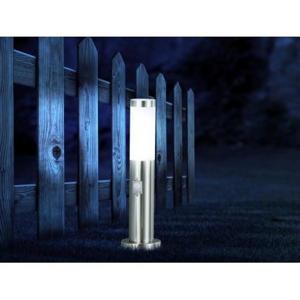 Globo - LED kültéri lámpa szenzorral 1xE27/8,8W/230V IP44