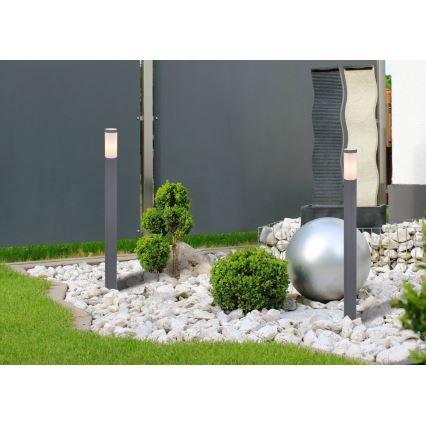 Globo - Kültéri lámpa 1xE27/60W/230V IP44 110 cm antracit