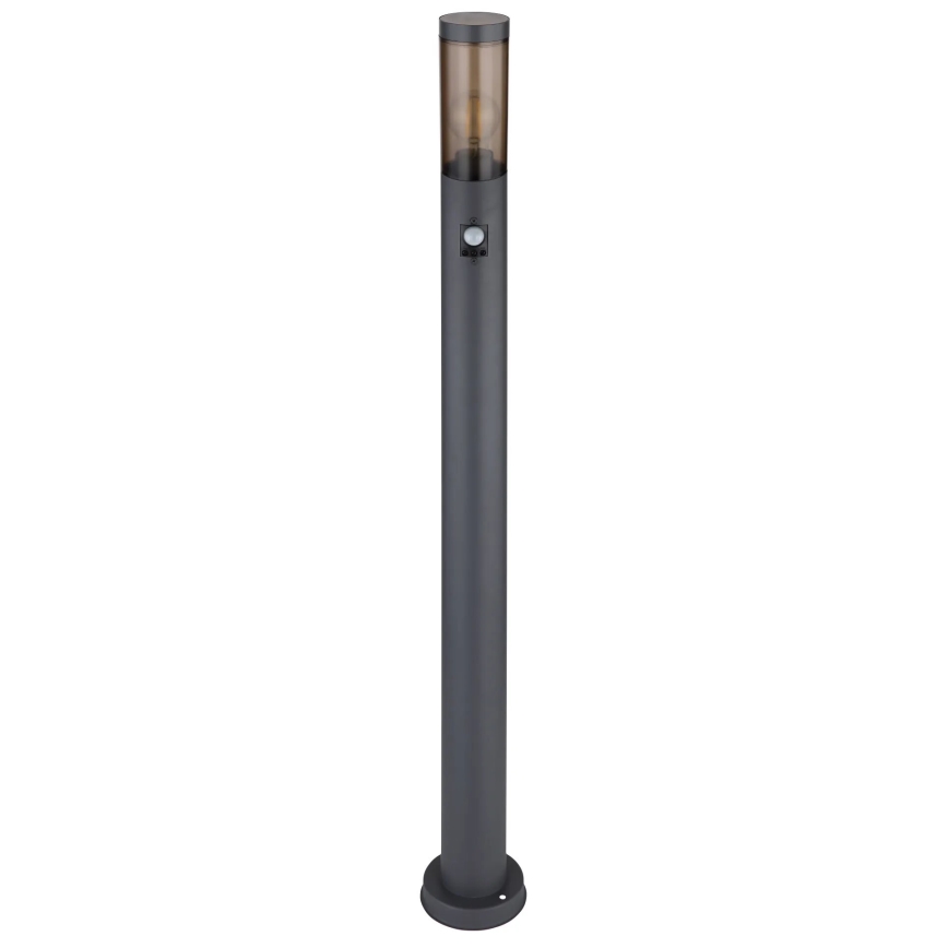 Globo - Kültéri érzékelős lámpa 1xE27/15W/230V IP44 110 cm fekete