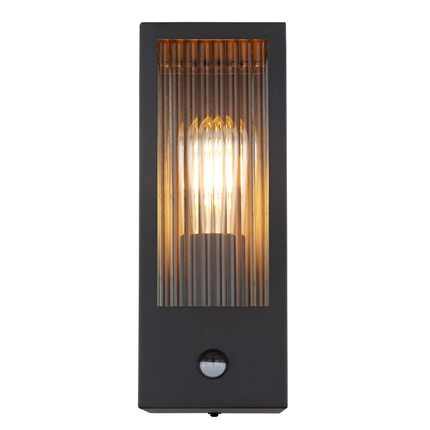 Globo Fali lámpa érzékelővel 1xE27/60W/230V IP44