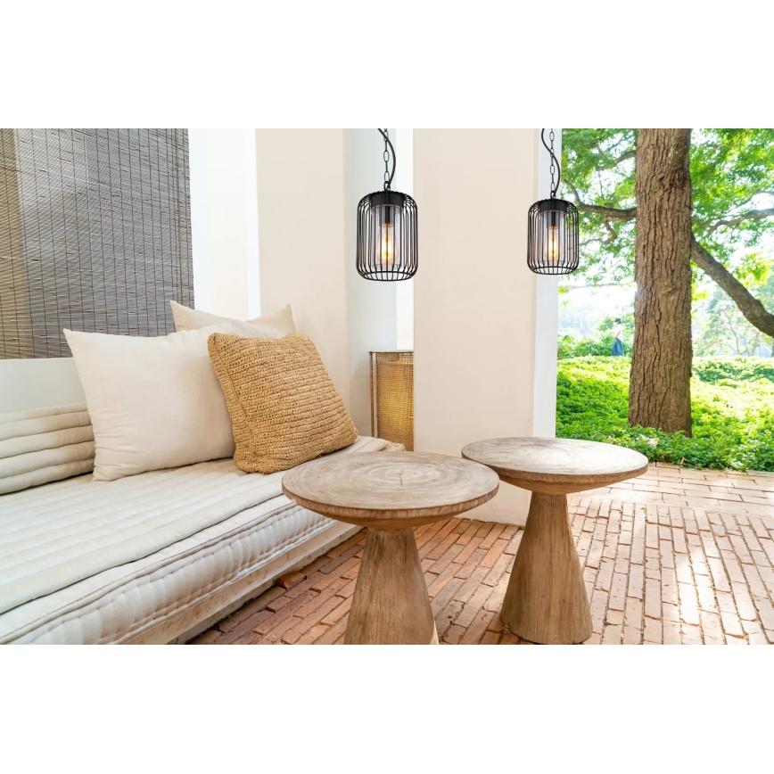 Globo - Kültéri láncos csillár 1xE27/15W/230V