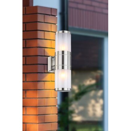 Globo - Kültéri fali lámpa 2xE27/60W/230V