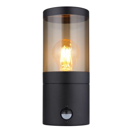Globo fali lámpa érzékelővel 1xE27/60W/230V IP44