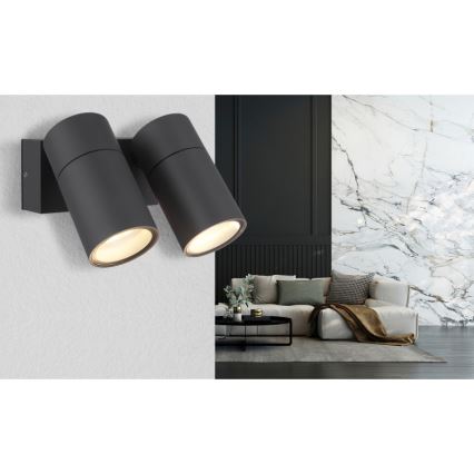 Globo - Fali spotlámpa 2xGU10/35W/230V