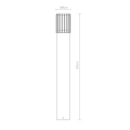 Globo - Kültéri lámpa, 1x E27, 15W, 230V, IP54, 65 cm