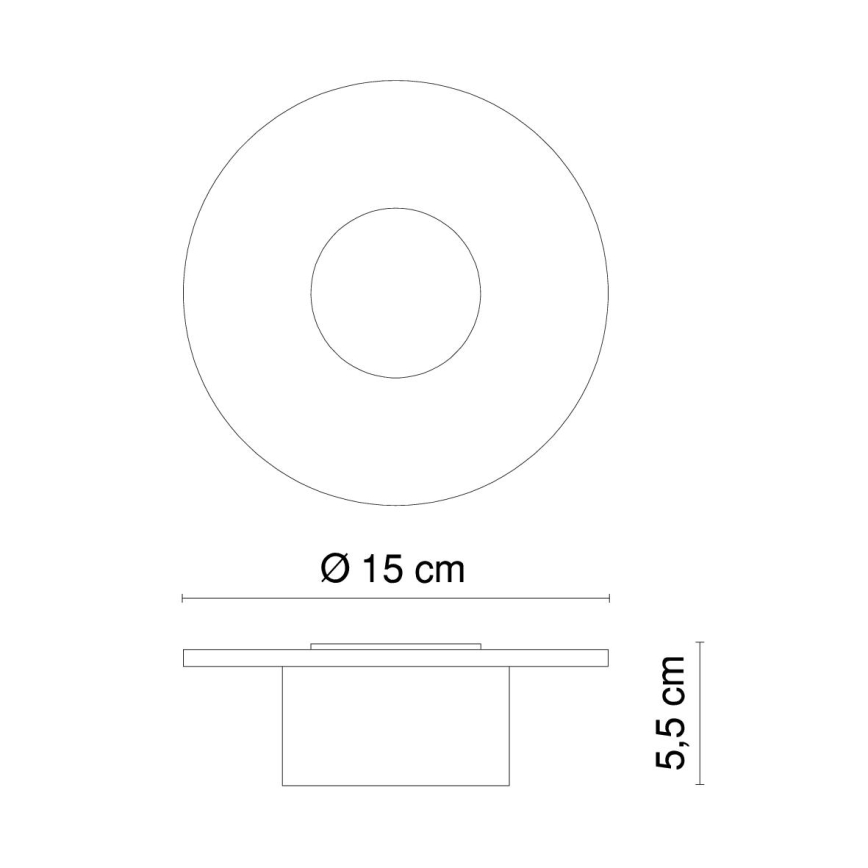 GLOBO 32401 - DANA LED-es kültéri lámpa 10xLED/0,06W/3V