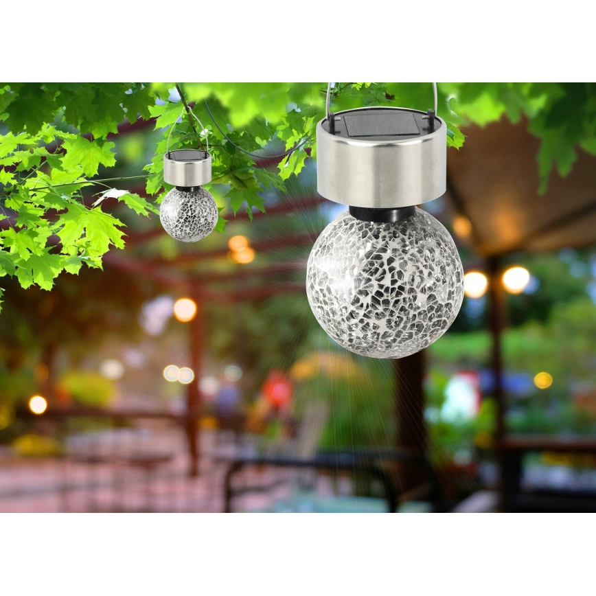 Globo 33056 - Napelemes lámpa 1xLED/0,06W/3,2V IP44 400 mAh