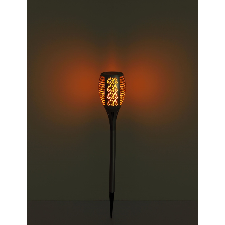 Globo - LED Napelemes lámpa LED/3,6W/3V 1800K IP44 fényezett króm