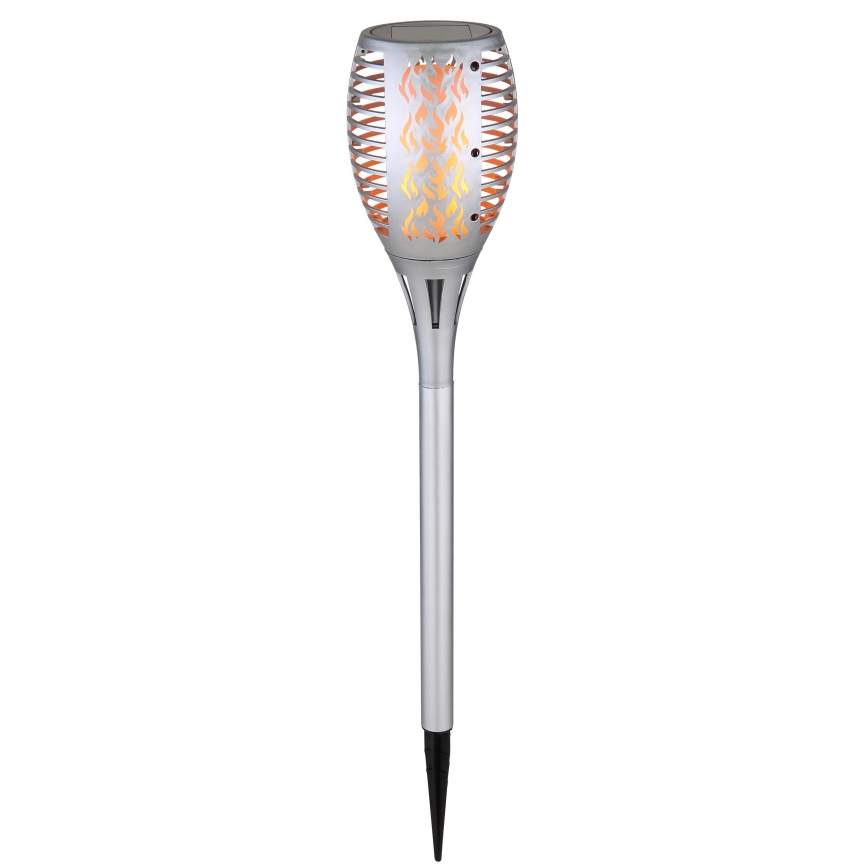 Globo - LED Napelemes lámpa LED/3,6W/3V 1800K IP44 fényezett króm