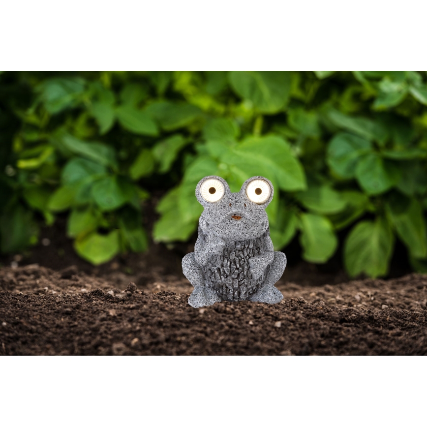 Globo - LED Napelemes lámpa 2xLED/0,06W/3V IP44 béka