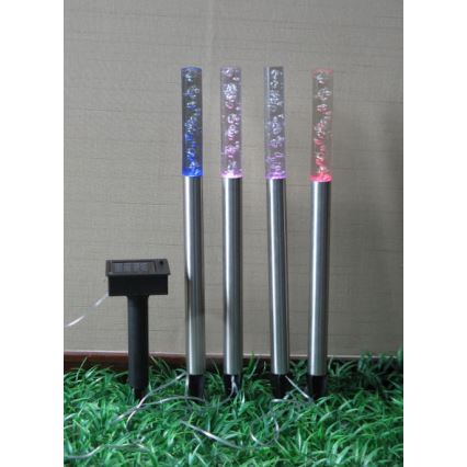 Globo 33247 - KÉSZLET 4x LED Solár lámpa 4xLED/0,07W