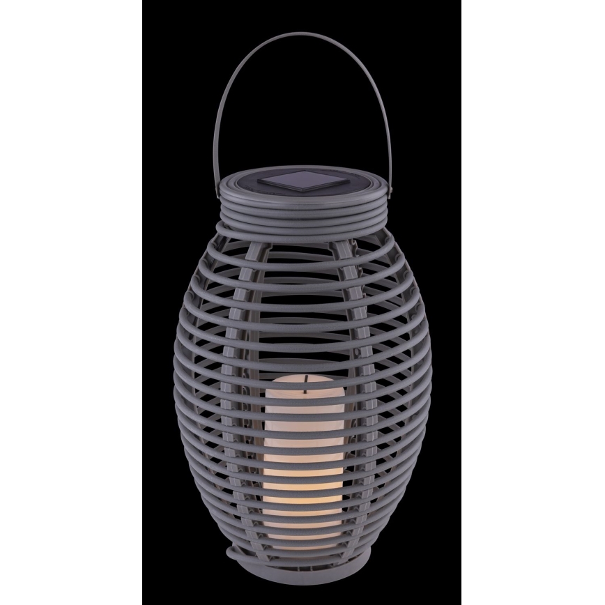 Globo - LED Napelemes lámpa LED/0,06W/3,2V IP44 200 mAh rattan