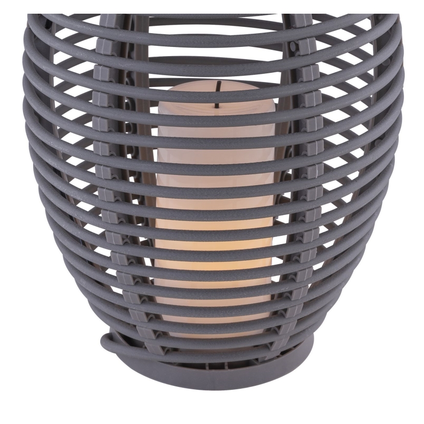 Globo - LED Napelemes lámpa LED/0,06W/3,2V IP44 200 mAh rattan