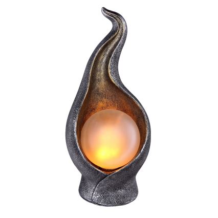 Globo - LED Napelemes lámpa LED/2,16W/3V 3000K IP44 ezüst